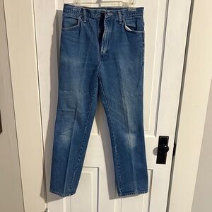 Rustler Men's Straight Blue Jeans